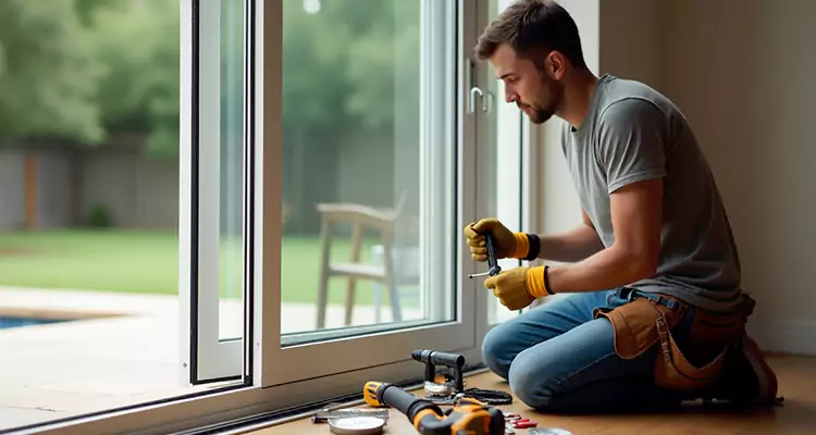 Squeaky Sliding Patio Doors in Lake Butler, FL