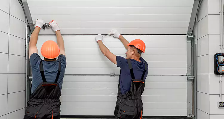 Garage Door Bottom Panel Repair in Lake Butler, FL