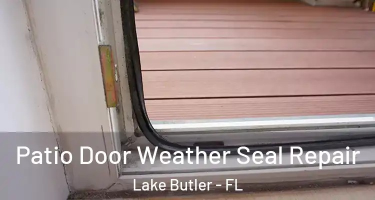 Patio Door Weather Seal Repair Lake Butler - FL